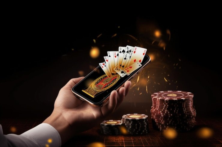 Antarmuka taruhan roulette di platform bidang togel